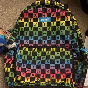 Fortnite Kids Backpack - Multicolor also with fortnight stuffed friend